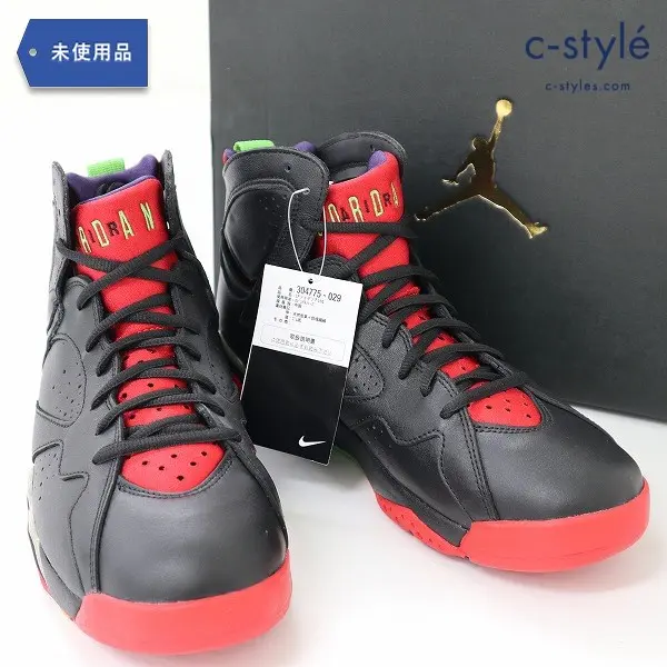 NIKE ナイキ AIR JORDAN 7 RETRO 28cm ブラック スニーカー 304775-029