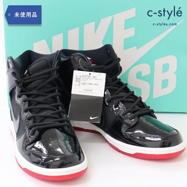 NIKE ナイキ SB ZOOM DUNK HIGH TR QS 28cm ブラック スニーカー AJ7730-001