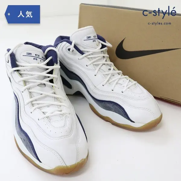 NIKE ナイキ AIR ZOOM FLIGHT 96 28cm ホワイト スニーカー 130312-141