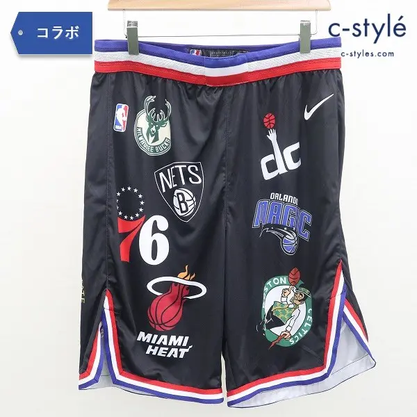 NIKE × Supreme 18SS NBA Team Authentic Short ショートパンツ 48 バスケ