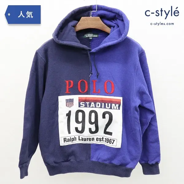 Polo by Ralph Lauren 1992 Stadium Collection フーデッドパーカー 150