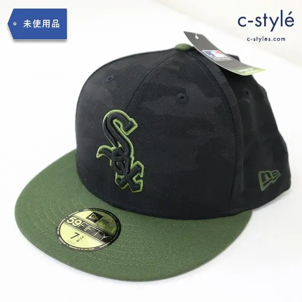 NEW ERA ニューエラ 59FIFTY SE18 5950 OF MEMORI ホワイトソックス 7・3/4