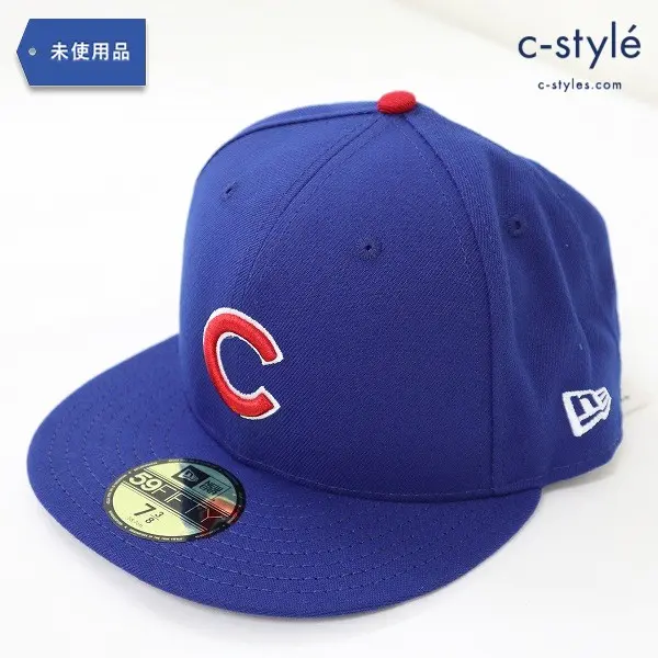 NEW ERA MLB オンフィールド シカゴカブス ゲーム キャップ 帽子 7・3/8