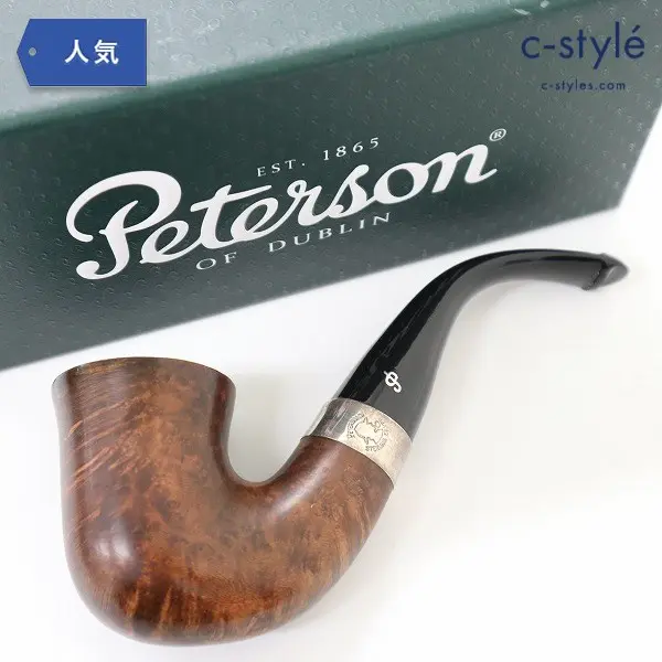 Peterson Sherlock Holmes Dark Smooth Original P-Lip 011-823-0030 パイプ