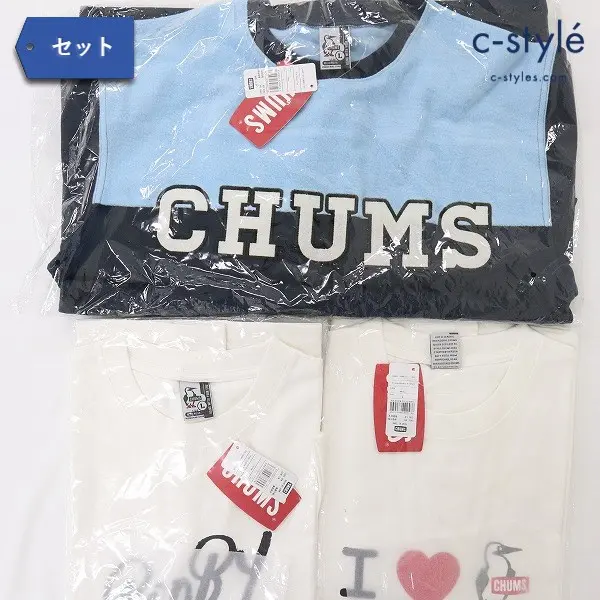 CHUMS チャムス 長袖 トレーナー + 半袖 Tシャツ Boody Bird 計3点