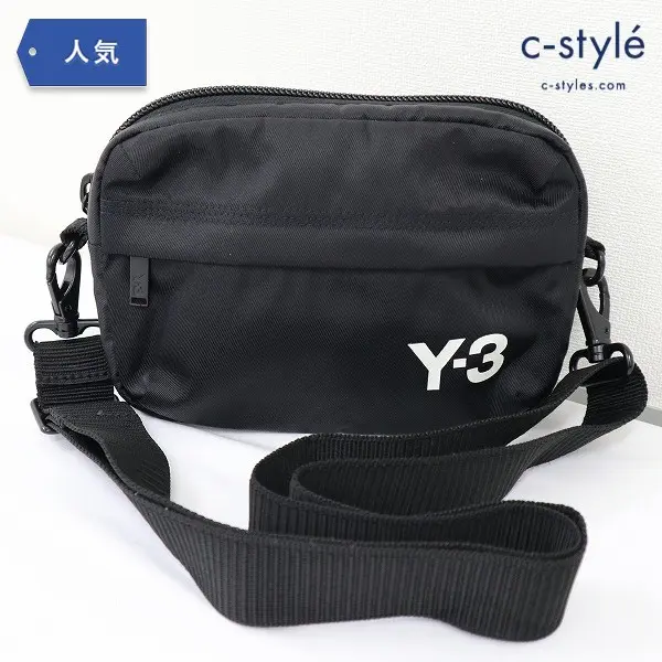 Y-3 ナイロンスリングバッグ ブラック FQ6964 A43010 ヨウジヤマモト カバン