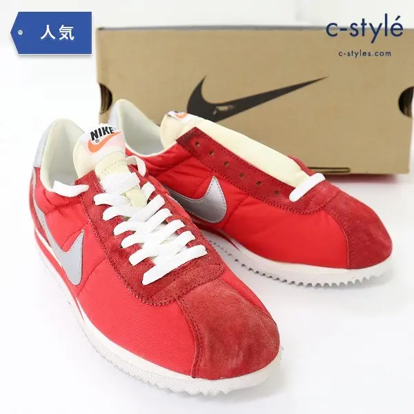 NIKE CORTEZ II 27.5cm 赤 コルテッツ スニーカー シューズ ランニング