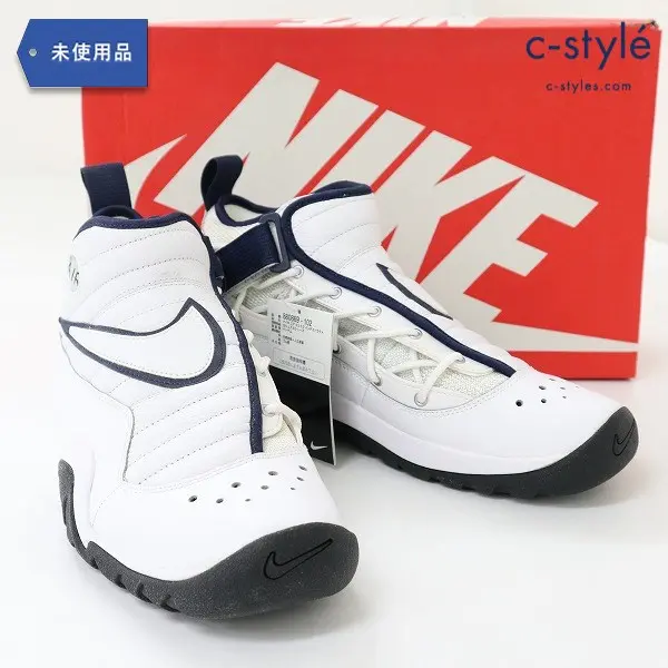 NIKE AIR SHAKE NDESTRUKT 28cm ホワイト 88089-102 ナイキ スニーカー