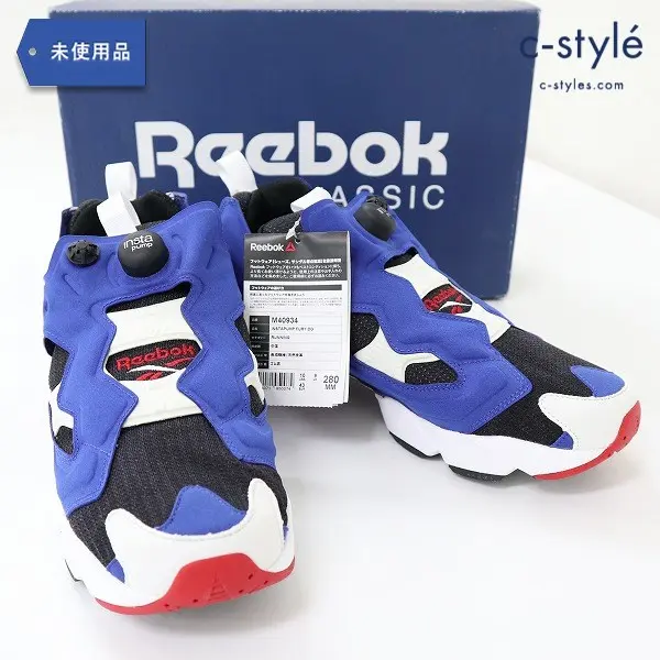 リーボック Reebok INSTAPUMP FURY OG MEN 28cm マルチカラー スニーカー