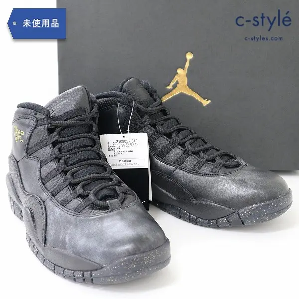 NIKE ナイキ AIR JORDAN 10 エアジョーダン10 RETRO 28cm ブラック 310805-012