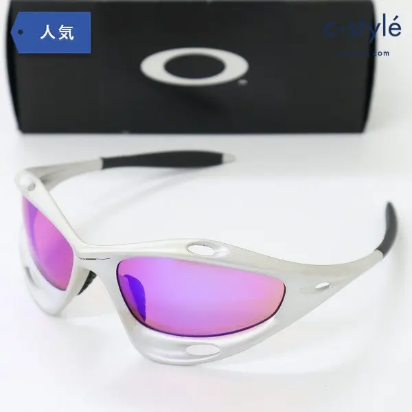 OAKLEY オークリー サングラス RACING JACKET レーシングジャケット シルバー