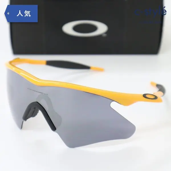 OAKLEY オークリー サングラス M FRAME Mフレーム オレンジ×ブラック