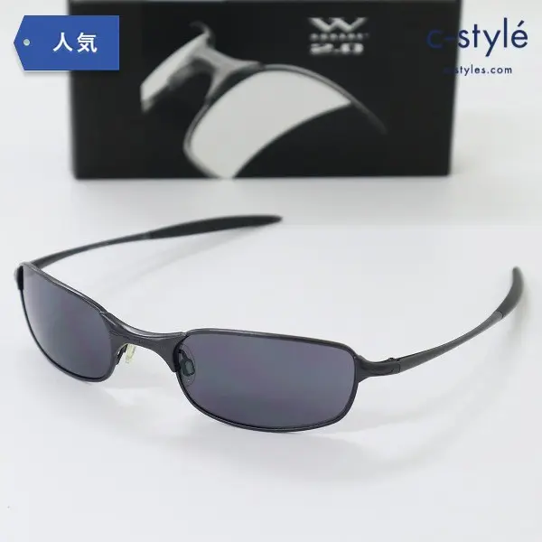 OAKLEY オークリー サングラス SQUARE WIRE 2.0 スクエアワイヤー2.0 ブラック