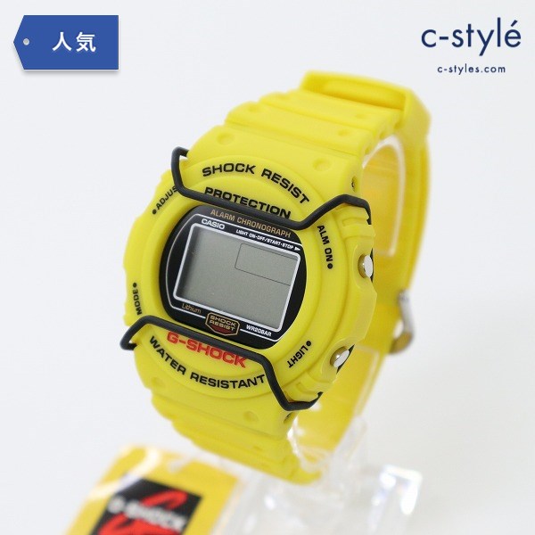 G-SHOCK ジーショック DW-5700Y-9JF 腕時計 イエロー カシオ バックライト
