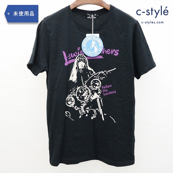 HYSTERIC GLAMOUR × Lewis Leathers Tシャツ バイクガール S ブラック 綿