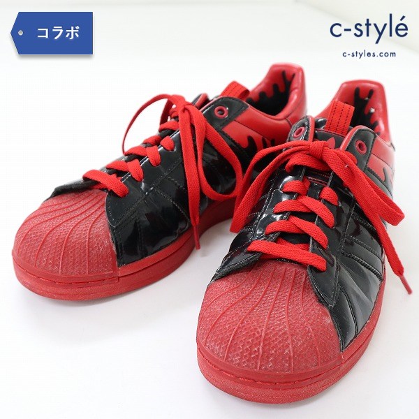 adidas Originals × きゃりーぱみゅぱみゅ SS ENML DRIP 27cm 赤×黒 G28357