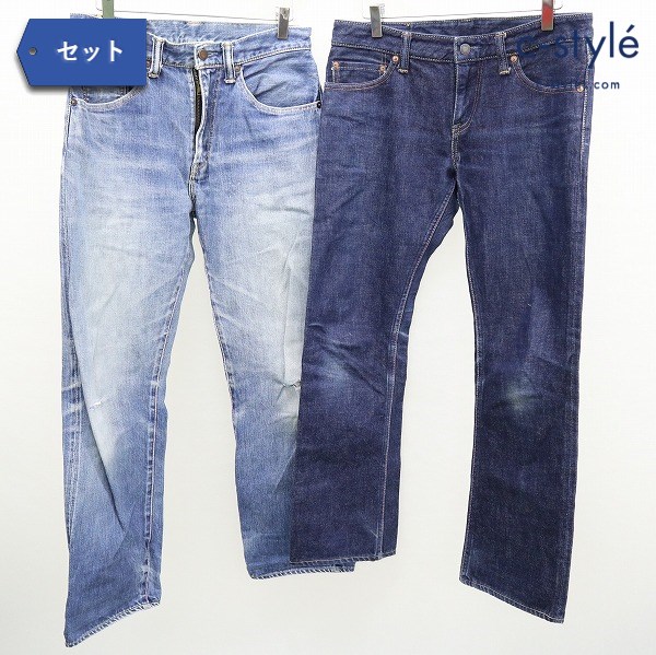 JAPAN BLUE JEANS ジャパンブルー デニムパンツ サイズ30 ダメージ 桃太郎ジーンズ