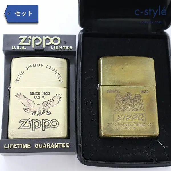 ZIPPO ジッポー 鷲 ロゴ 1932 USA製 オイルライター 1995年製