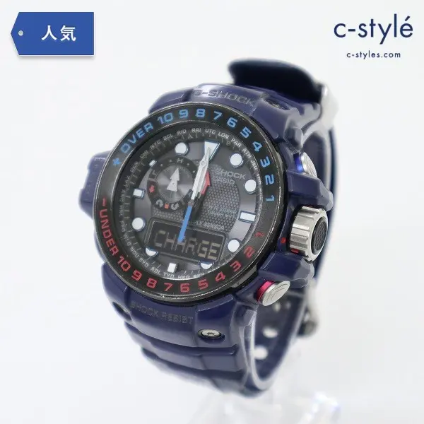 CASIO カシオ G-SHOCK ジーショック GWN-1000H-2AJF GULFMASTER ネイビー 腕時計