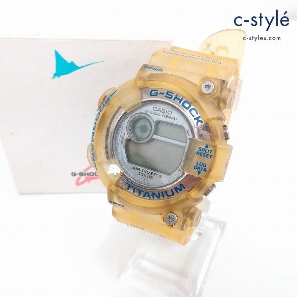 CASIO カシオ G-SHOCK ジーショック FROGMAN フロッグマン DW8201WC-2T W.C.C.S クリア 腕時計