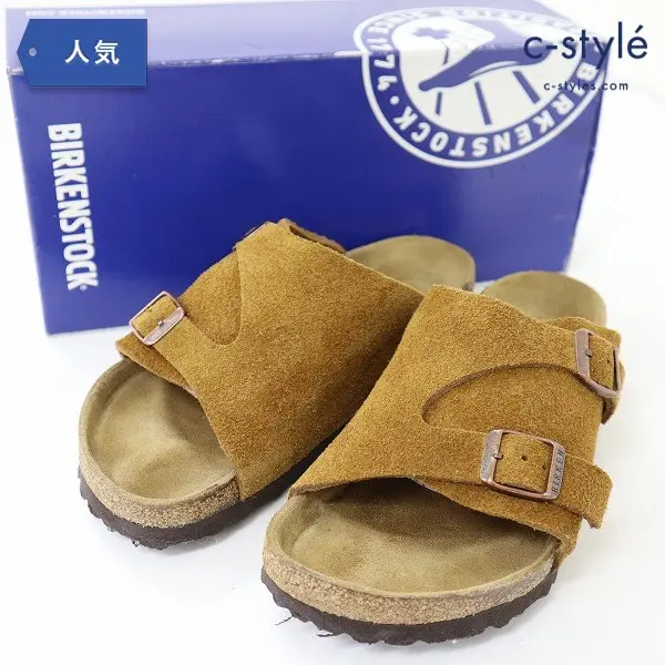 BIRKENSTOCK ビリケンシュトック 1009534 Mink サンダル 37 (24cm) キャメル