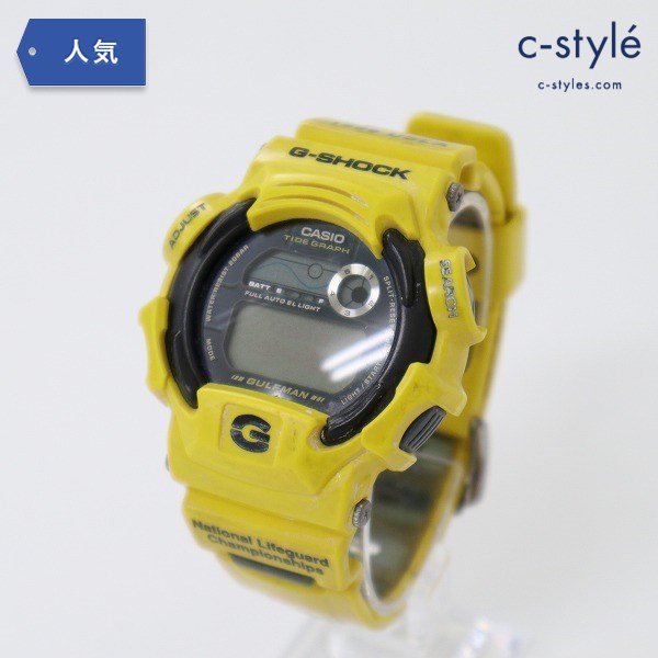 CASIO G-SHOCK ジーショック GULFMAN DW-9700UL イエロー 1999 USLA ライフガード タフソーラー 腕時計