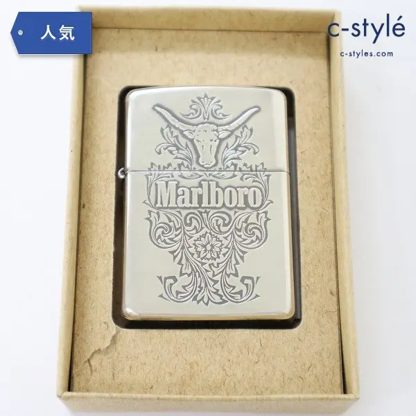 ロングホーン ZIPPO 非売品 Marlboro gustus