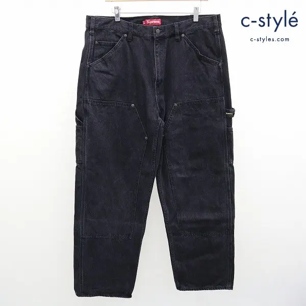 Supreme シュプリーム Black Denim Pant ブラックデニムパンツ 36 ジーンズ 綿 無地