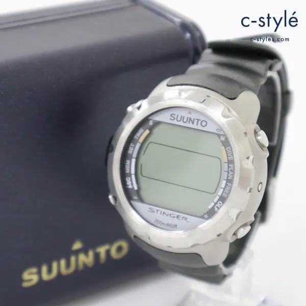 SUUNTO スント 5970 STINGER スティンガー 32403125 腕時計 ウォッチ グレー×シルバー 200m/660ft