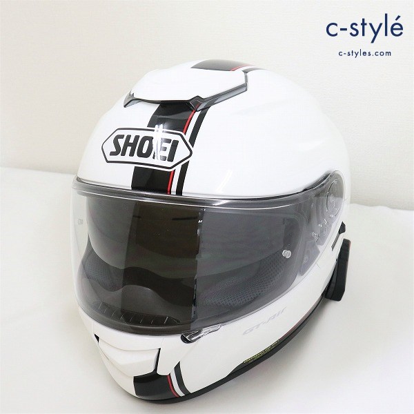 SHOEI ショウエイ GT-Air WANDERER XL 61cm ホワイト ヘルメット + FOD SPORTS インカム BT-S2