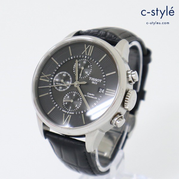TISSOT ティソ CHEMIN DES TOURELLES AUTOMATIC 腕時計 ブラック T0994271605800