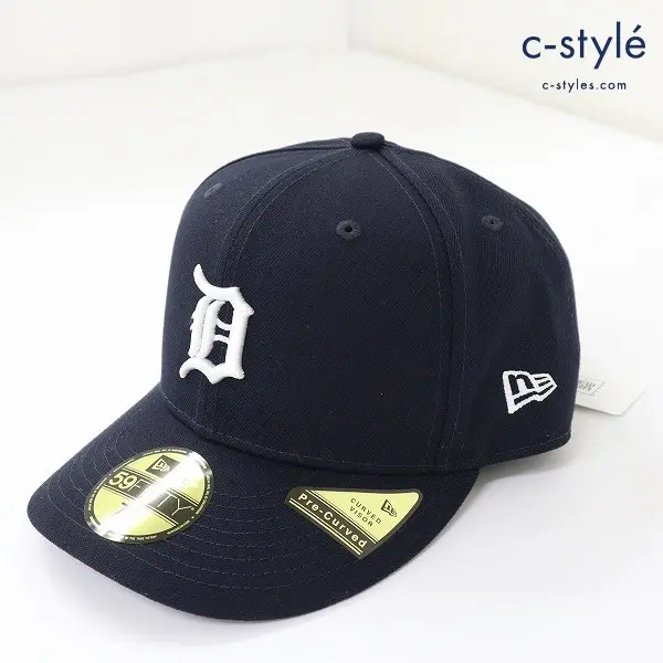 NEW ERA ニューエラ 59 FIFTY MLB デトロイト タイガース ホーム ベースボールキャップ 帽子 7・1/4