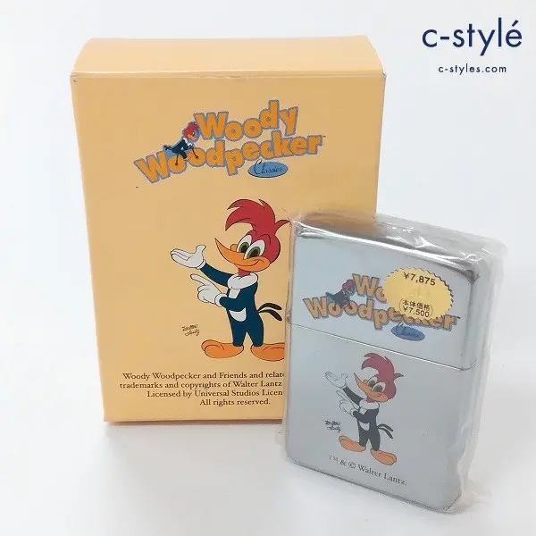 ZIPPO ジッポー Woody Woodpecker ウッディ・ウッドペッカー シルバー 喫煙具 ライター カートゥーン