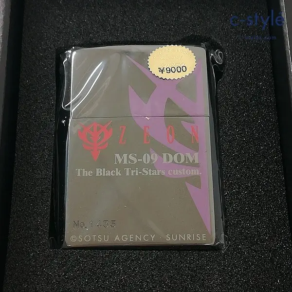 ZIPPO ジッポー ユニファイブ 機動戦士ガンダム 黒い三連星バージョン MS-09 DOM 喫煙具