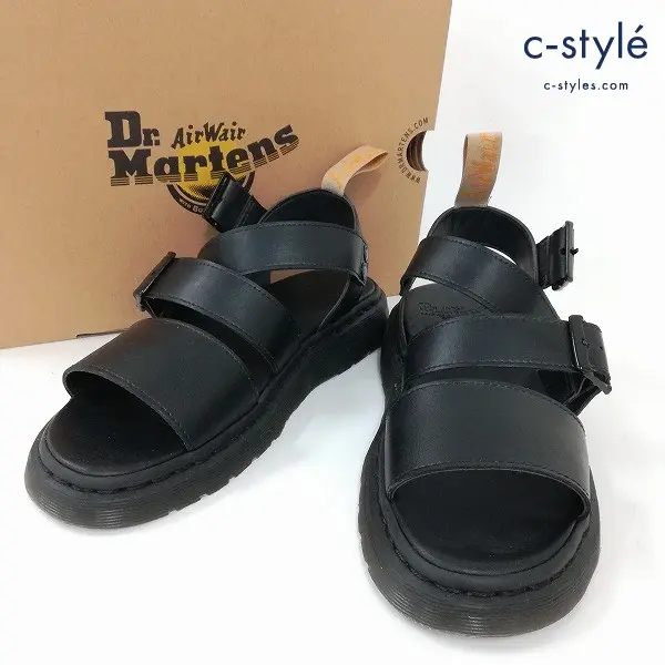 Dr.Martens ドクターマーチン VEGAN GRYPHON ヴィーガングリフォン サンダル UK8 ブラック 25517001