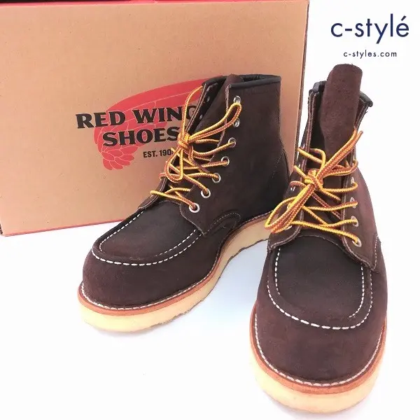 RED WING レッドウィング 8878 アイリッシュセッター ブーツ UK5 ダークブラウン スエードレザーの買取金額(買取実績)