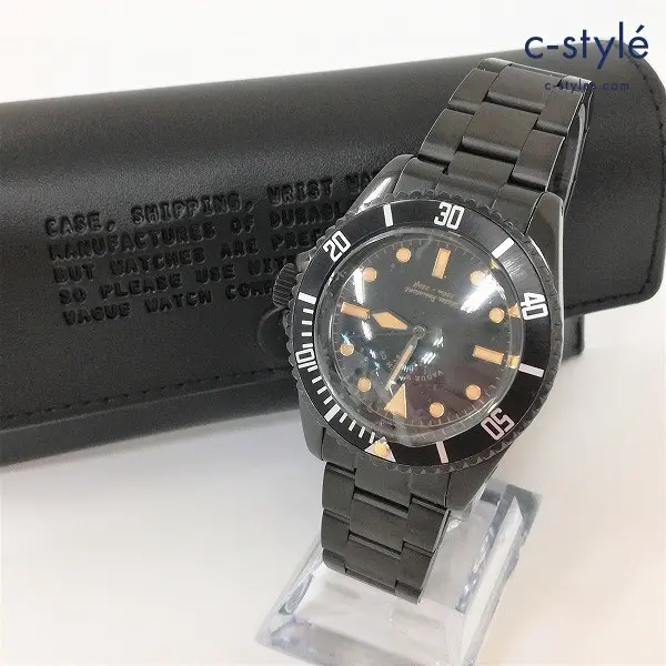 VAGUE WATCH Co. ヴァーグウォッチ BLK SUB BS-L-001-SB 腕時計 ブラックサブ ステンレスモデル