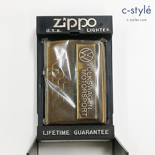 ZIPPO ジッポー Volkswagen Motorsport フォルクスワーゲン 1995年製 ゴールド ライター
