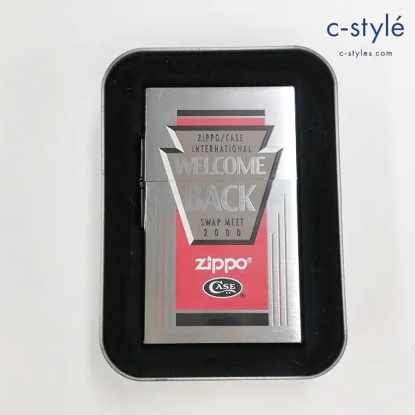 ZIPPO ジッポー 1933 REPLICA FIRST RELEASE WELCOME BACK 限定2000 シルバー ライター