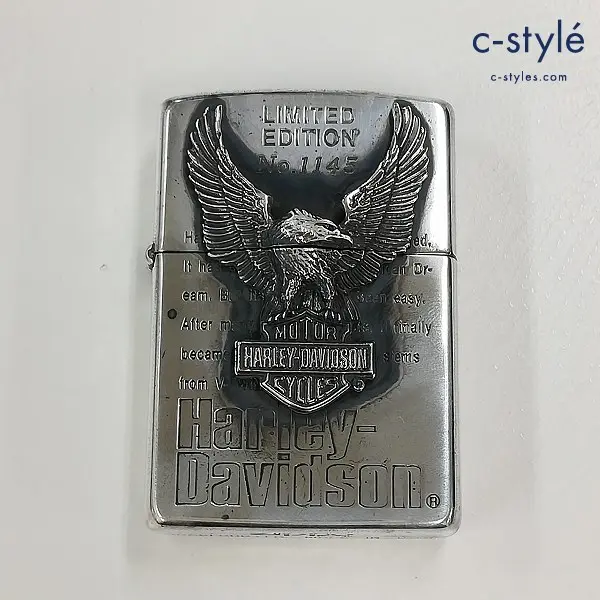 ZIPPO ジッポー HARLEY-DAVIDSON ハーレーダビッドソン LIMITED Edition シルバー ライター