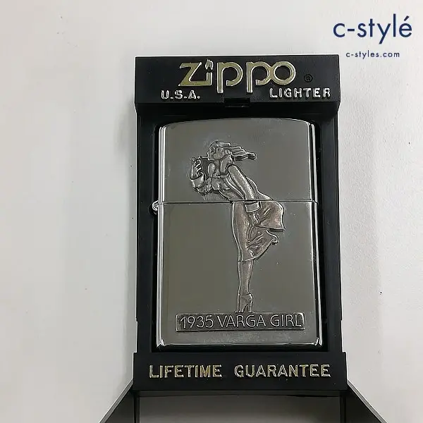 ZIPPO ジッポー 94年製 1935 varga girl シルバー ライター