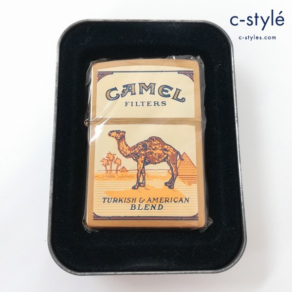 ZIPPO ジッポー Camel Solid Brass ライター ゴールド キャメル 喫煙具