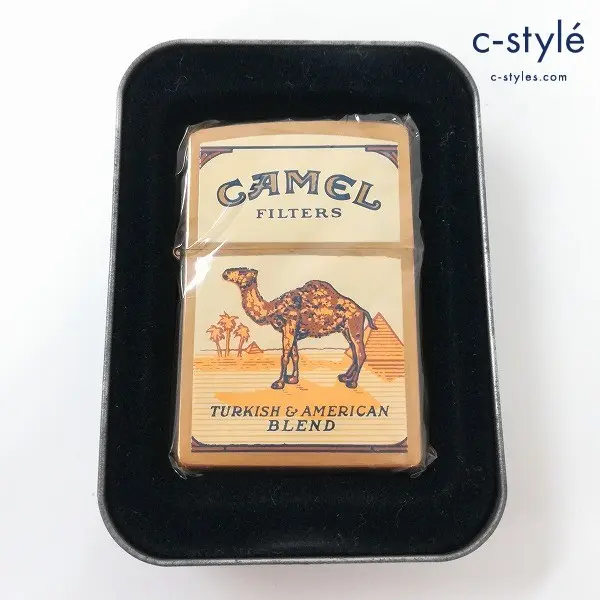 ZIPPO ジッポー Camel Solid Brass ライター ゴールド キャメル 喫煙具