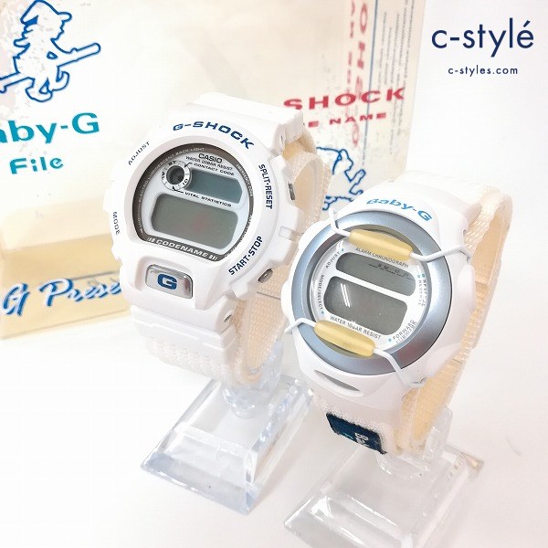 CASIO カシオ G-SHOCK ジーショック Baby-G ベビージー ラバーズコレクション 腕時計 ホワイト系 1997 LoV97-5