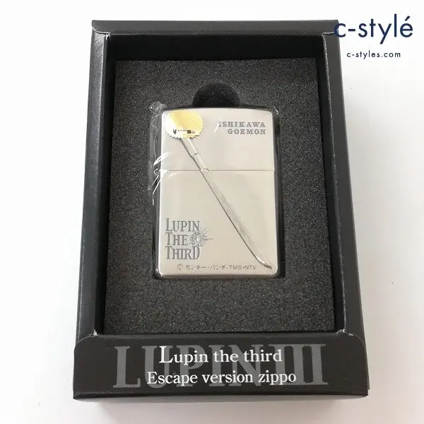 ZIPPO ジッポー ルパン三世 エスケープバージョン No.6 斬鉄剣 ライター シルバー 喫煙具