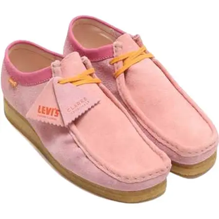 Levi’s×Clarks(リーバイス×クラークス) Wallabee Pink Combi