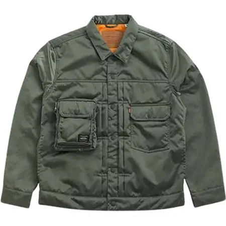 Levi’s×PORTER(リーバイス×ポーター) TYPE II トラッカージャケット SAGE GREEN