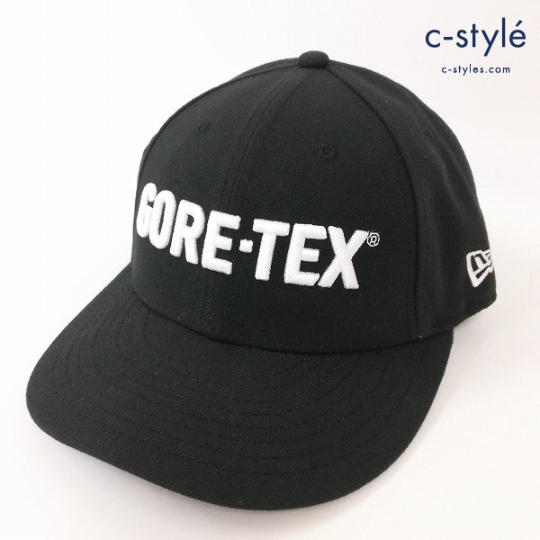 NEW ERA ニューエラ 9FIFTY キャップ ブラック GORE-TEX ゴアテックス スナップバック 帽子
