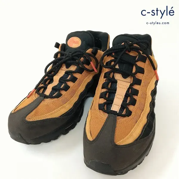 NIKE ナイキ AIR MAX 95 ESSENTIAL スニーカー 27cm ブラック×ブラウン AT9865-014