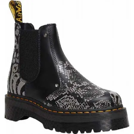 Dr.Martens(ドクターマーチン) 2976 QUAD チェルシー ブーツ BLACK+GREY